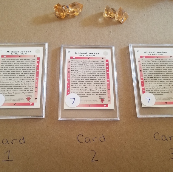 Vintage Michael Jordan Basketball Cards - Picture 3 of 4